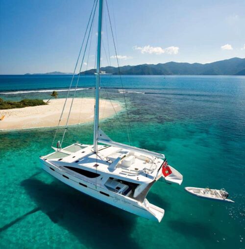 luxury catamaran for charter