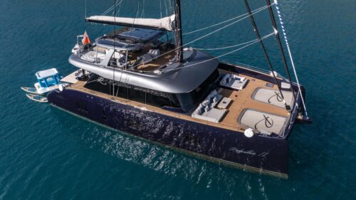 luxury catamaran for charter