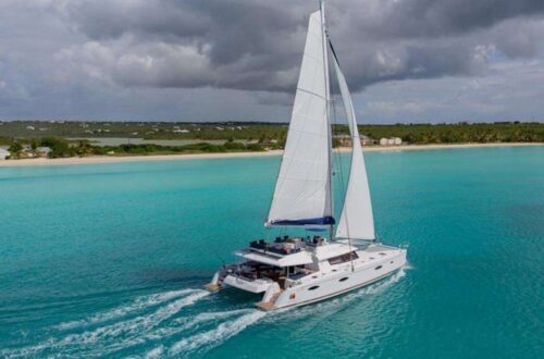 luxury catamaran for charter