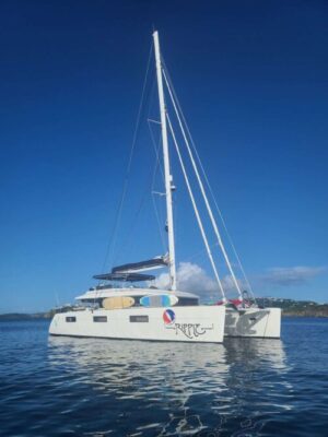 luxury catamaran for charter