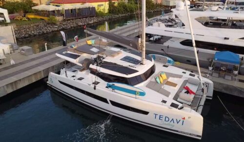 luxury catamaran for charter